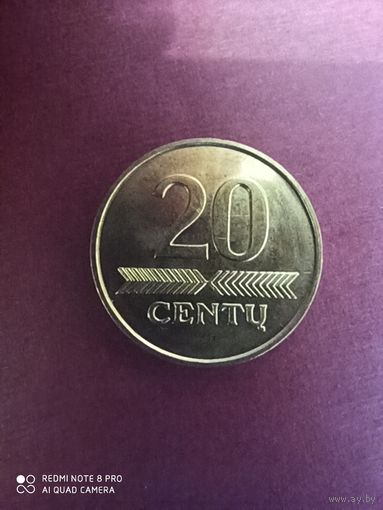 20 центов 2010, Литва