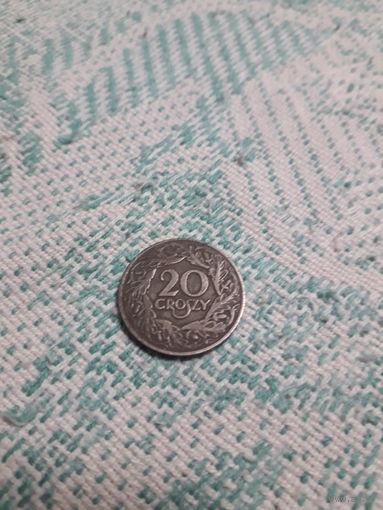 ПОЛЬША 20 грош 1923 год