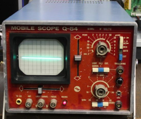 Осциллограф, полоса 10 MHz.-Mobile Scope Q54 / TR-4659