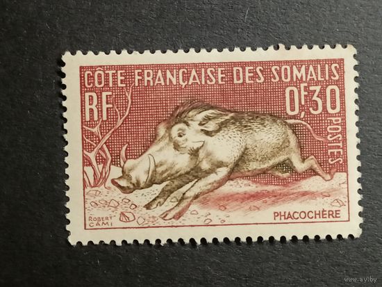 Сомали 1958. Фауна