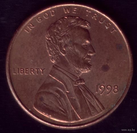 1 цент 1998 год США