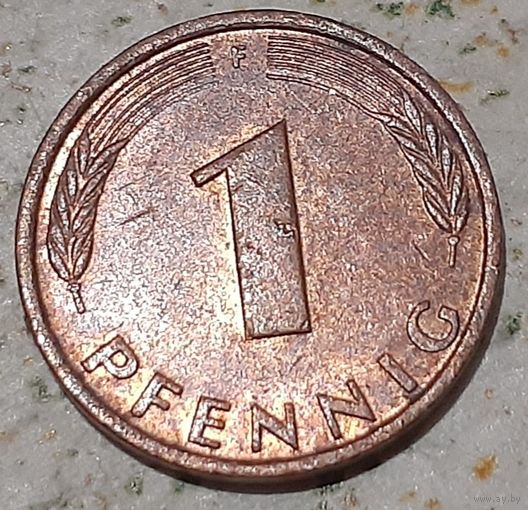 Германия 1 пфенниг, 1991"F" (7-3-52)