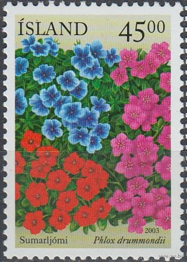 2003 Исландия 1028 Цветы