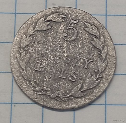 5 грош 1819г IB