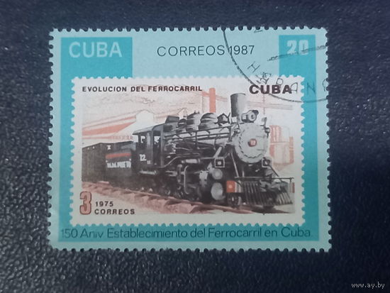 Куба 1987г. Паровоз