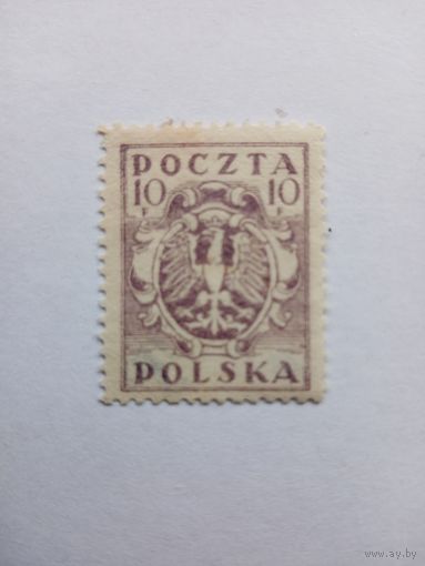 Марка 1919 Польша