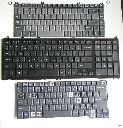 Клавиатуры для ноутбука 3 шт.