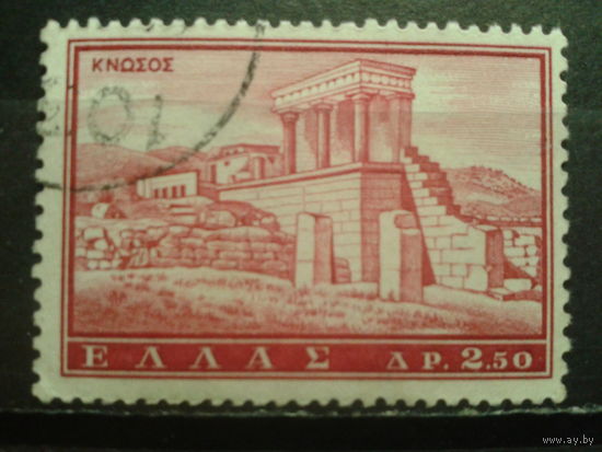 Греция 1961 Развалины Кносса на о. Крит
