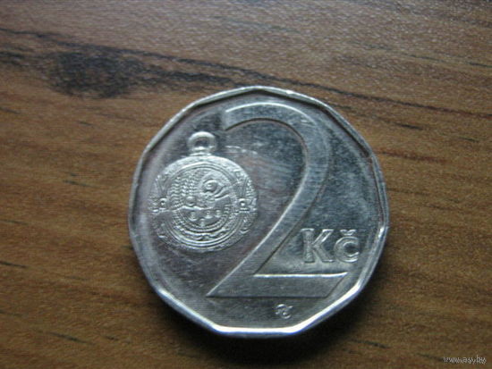 Чехия 2 кроны 2002