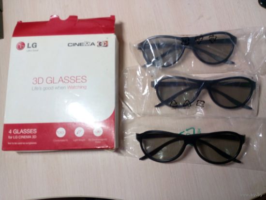 3D очки LG 3 шт.