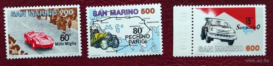 Сан Марино: авторалли 3м/с 1987 (2,5МЕ)