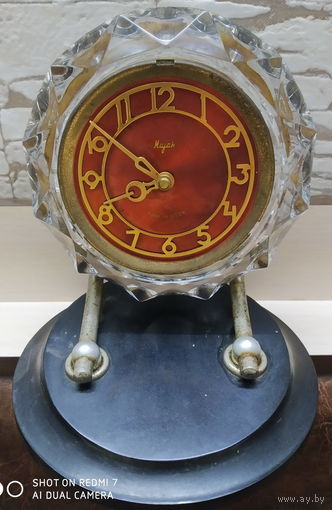 Часы каминные тяжелые Majak на реставрацию