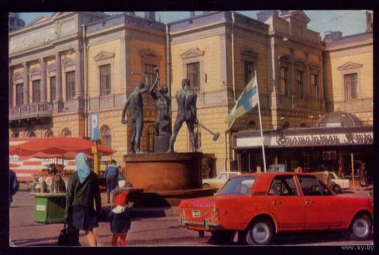 1971 год Хельсинки Скульптура Три зомби