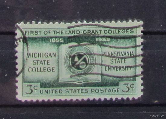 США 1955г. 100-летие колледжей грантов земли