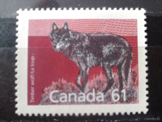 Канада 1990 Стандарт, волк*