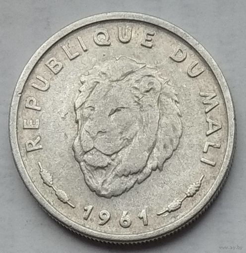 Мали 25 франков 1961 г.