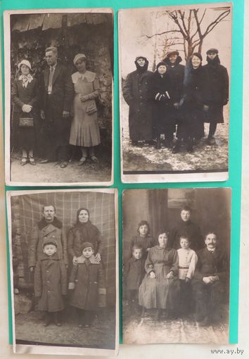Фото "Родственники", Западная Беларусь, Полесье, Гродненщина, 1920-1930-е гг.