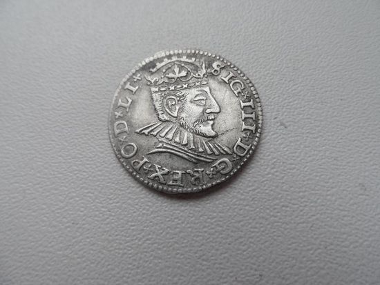 3 гроша Сигизмунд Рига 1590 г.