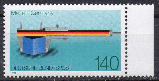 Немецкое качество ФРГ 1988 год чистая серия из 1 марки