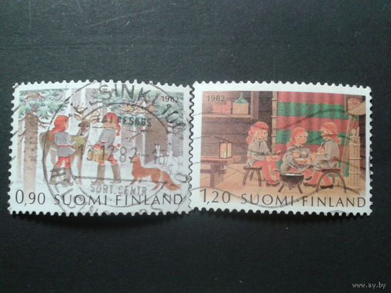 Финляндия 1982 Рождество полная серия