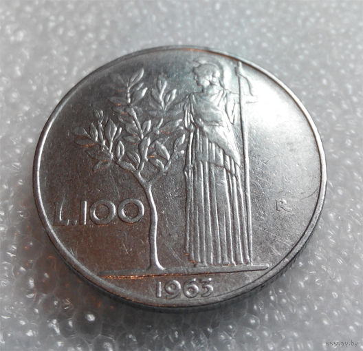 100 лир 1963 Италия #01