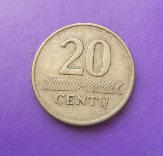 20 центов 1997 Литва #07