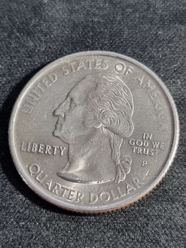 CША 25 центов 2001 Нью-Йорк P