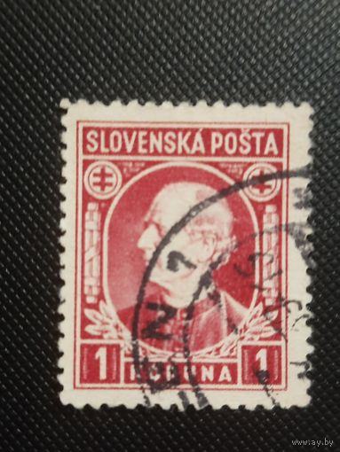 Словакия. А.Глинка. 1939г. гашеная