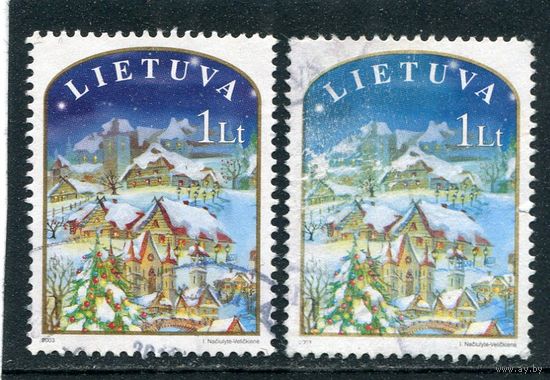 Литва. Рождество 2003 (разный оттенок)