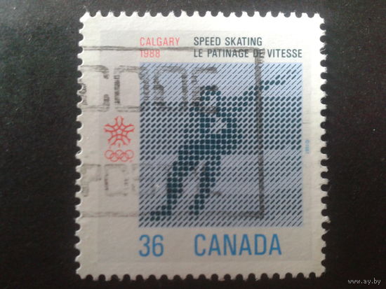 Канада 1987 Олимпиада Калгари, коньки