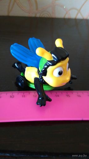 Заводная пчелка- игрушка с большого Киндер сюрприза