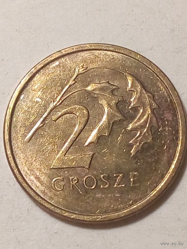 2 грош Польша 2018
