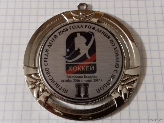 ХОККЕЙ Детская спортивная медаль РБ первенство 2016-2017 г.