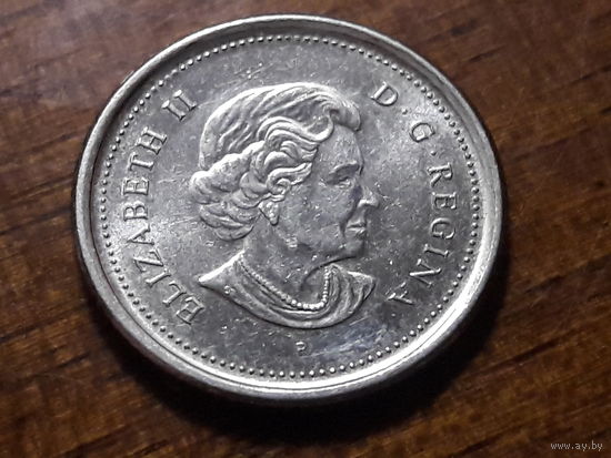Канада 10 центов 2005