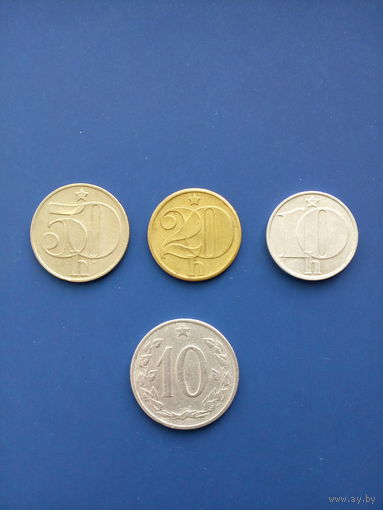 Монеты Чехословакии 1 лотом