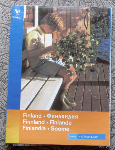 История путешествий: Финляндия. Туристическая карта.