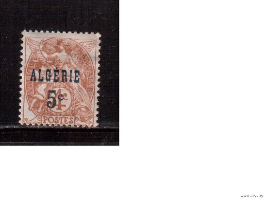Алжир-1927,(Мих.87) *  , Стандарт, Надп.