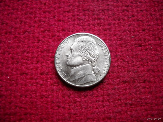 США 5 центов 1990 г. (P)