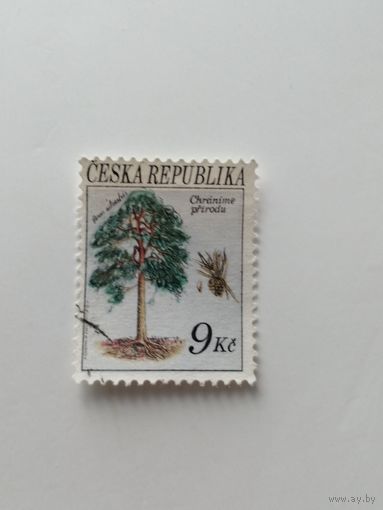 Чехия 1993. Деревья - Охрана природы