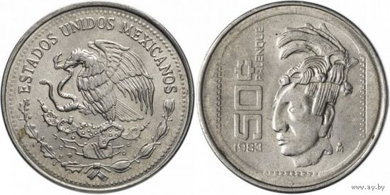 Мексика 50 сентаво, 1983 UNC