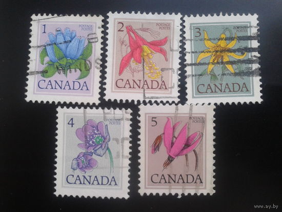 Канада 1977 цветы