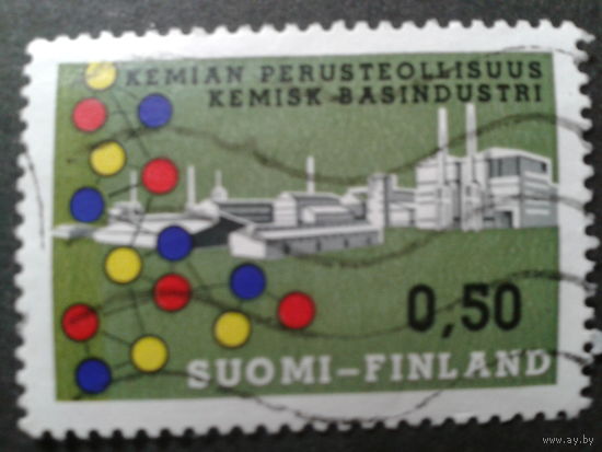 Финляндия 1970 хим. комбинат
