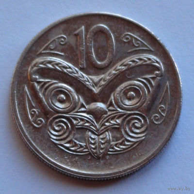 Новая Зеландия 10 центов. 1978