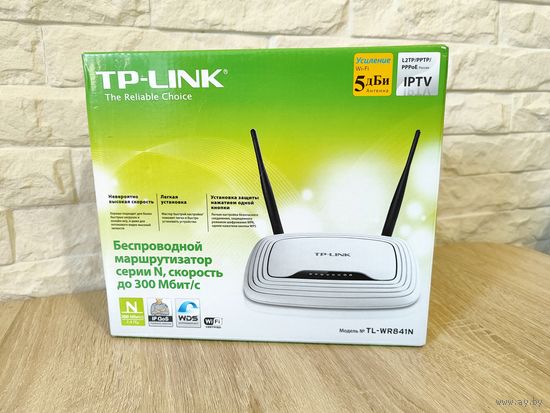 Wi-Fi роутер TP-Link TL-WR841N, как новый
