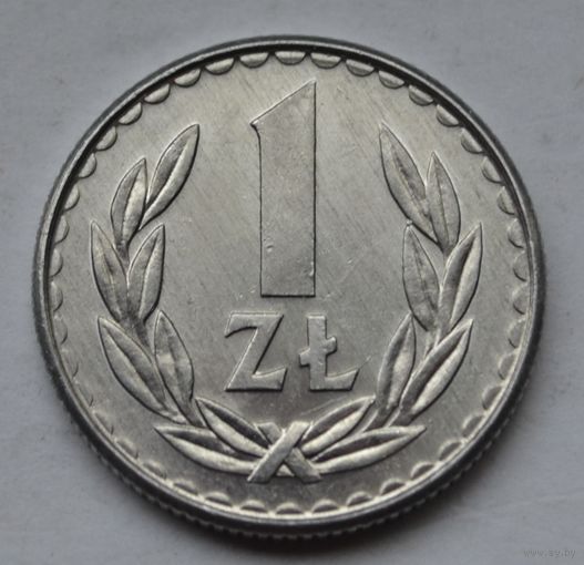 Польша, 1 злотый 1986 г.