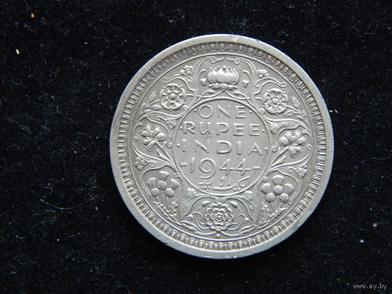 Индия 1 рупия 1944 г
