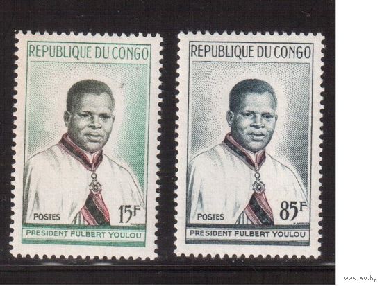 Конго-1960,(Мих.4-5)  **  , Личности, Президент