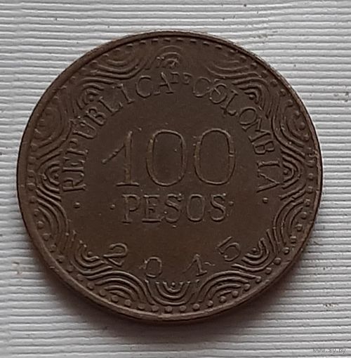 100 песо 2015 г. Колумбия