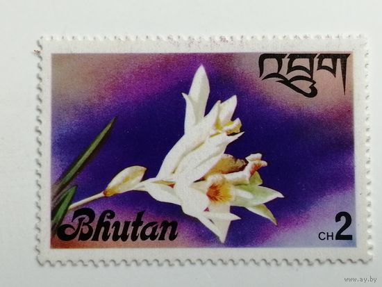 Бутан 1976. Цветы