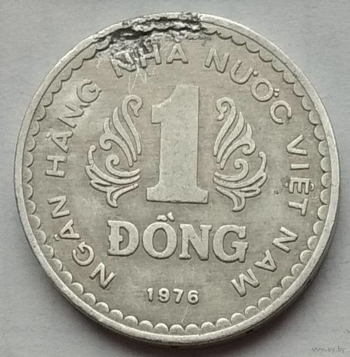 Вьетнам 1 донг 1976 г.